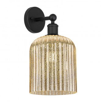 Bridal Veil - 1 Light - 5 inch - Matte Black - Sconce (3442|616-1W-BK-G559-8ME)