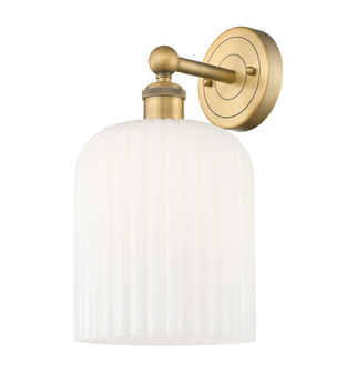 Bridal Veil - 1 Light - 5 inch - Brushed Brass - Sconce (3442|616-1W-BB-G559-8GWH)