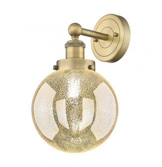Beacon - 1 Light - 8 inch - Brushed Brass - Sconce (3442|616-1W-BB-G208-8)