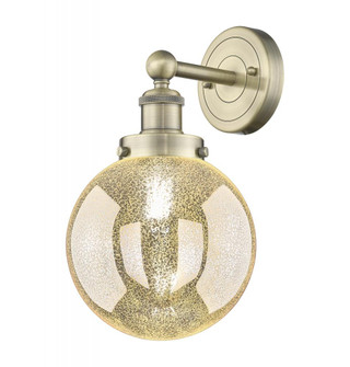 Beacon - 1 Light - 8 inch - Antique Brass - Sconce (3442|616-1W-AB-G208-8)