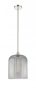 Bridal Veil - 1 Light - 5 inch - Polished Nickel - Stem hung - Mini Pendant (3442|616-1S-PN-G559-12SM)