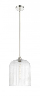 Bridal Veil - 1 Light - 5 inch - Polished Nickel - Stem hung - Mini Pendant (3442|616-1S-PN-G559-12SDY)