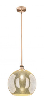 Athens - 1 Light - 14 inch - Antique Copper - Stem hung - Pendant (3442|616-1S-AC-G128-14)
