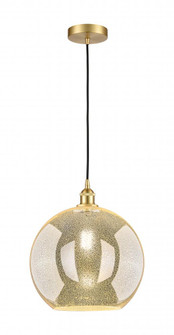 Athens - 1 Light - 12 inch - Satin Gold - Cord hung - Mini Pendant (3442|616-1P-SG-G128-12)