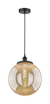 Beacon - 1 Light - 14 inch - Matte Black - Mini Pendant (3442|616-1PH-BK-G208-14)