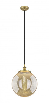 Beacon - 1 Light - 14 inch - Brushed Brass - Mini Pendant (3442|616-1PH-BB-G208-14)