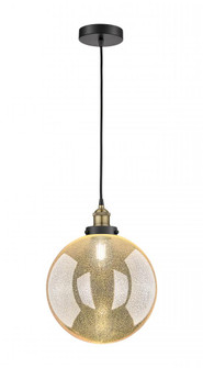 Beacon - 1 Light - 12 inch - Black Antique Brass - Cord hung - Mini Pendant (3442|616-1PH-BAB-G208-12)