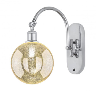 Beacon - 1 Light - 8 inch - Polished Chrome - Adjustable Swing Arm (3442|918-1W-PC-G208-8)