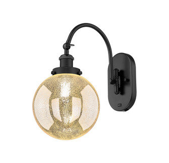 Beacon - 1 Light - 8 inch - Matte Black - Adjustable Swing Arm (3442|918-1W-BK-G208-8)