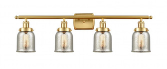 Bell - 4 Light - 36 inch - Satin Gold - Bath Vanity Light (3442|916-4W-SG-G58)