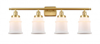 Canton - 4 Light - 36 inch - Satin Gold - Bath Vanity Light (3442|916-4W-SG-G181)