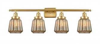 Chatham - 4 Light - 36 inch - Satin Gold - Bath Vanity Light (3442|916-4W-SG-G146)