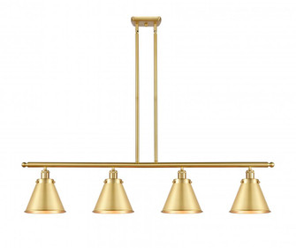 Appalachian - 4 Light - 48 inch - Satin Gold - Stem Hung - Island Light (3442|916-4I-SG-M13-SG)