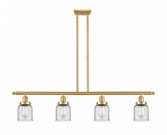 Bell - 4 Light - 48 inch - Satin Gold - Stem Hung - Island Light (3442|916-4I-SG-G52)