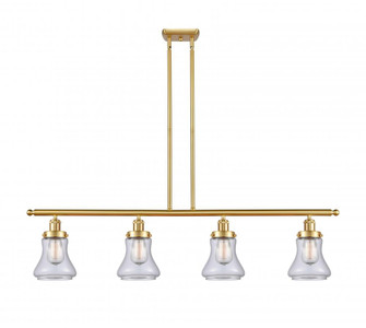 Bellmont - 4 Light - 48 inch - Satin Gold - Stem Hung - Island Light (3442|916-4I-SG-G192)