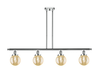 Beacon - 4 Light - 48 inch - Polished Chrome - Stem Hung - Island Light (3442|916-4I-PC-G208-6)