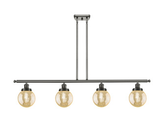Beacon - 4 Light - 48 inch - Oil Rubbed Bronze - Stem Hung - Island Light (3442|916-4I-OB-G208-6)