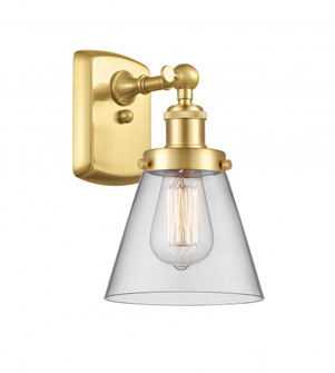 Cone - 1 Light - 6 inch - Satin Gold - Sconce (3442|916-1W-SG-G62)