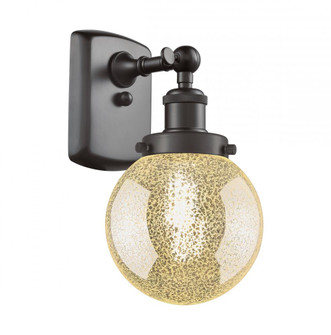 Beacon - 1 Light - 6 inch - Oil Rubbed Bronze - Sconce (3442|916-1W-OB-G208-6)