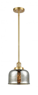 Bell - 1 Light - 8 inch - Satin Gold - Mini Pendant (3442|916-1S-SG-G78)