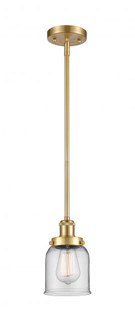 Bell - 1 Light - 5 inch - Satin Gold - Mini Pendant (3442|916-1S-SG-G52)