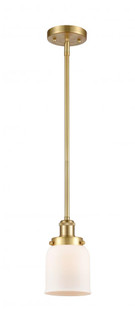 Bell - 1 Light - 5 inch - Satin Gold - Mini Pendant (3442|916-1S-SG-G51)