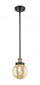 Beacon - 1 Light - 6 inch - Black Antique Brass - Mini Pendant (3442|916-1S-BAB-G208-6)