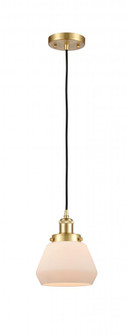 Fulton - 1 Light - 6 inch - Satin Gold - Cord hung - Mini Pendant (3442|916-1P-SG-G171)