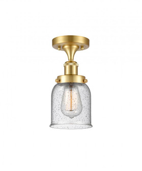 Bell - 1 Light - 5 inch - Satin Gold - Semi-Flush Mount (3442|916-1C-SG-G54)