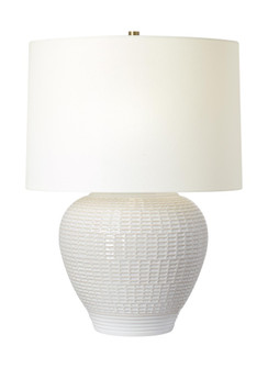 MARCEL 1L MD TABLE LAMP NWH (7725|LT1221NWH)