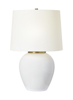LILIAN 1L MD TABLE LAMP NWH (7725|LT1211NWH)