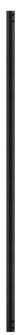48'' Downrod in Flat Black for Prost 144'' Ceiling Fan (20|DRP48FB)