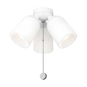 Emile Light Kit in Matte White with Etched White Glass (38|MC267RZW)