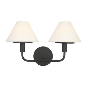 Mendota Medium Sconce (38|GLW1022MBK)