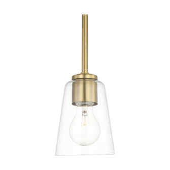 Miles One Light Mini-Pendant (38|GLP1041SB)