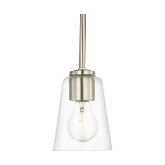 Miles One Light Mini-Pendant (38|GLP1041BS)