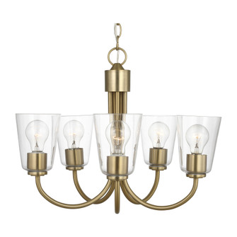 Miles Five Light Chandelier (38|GLC1145SB)