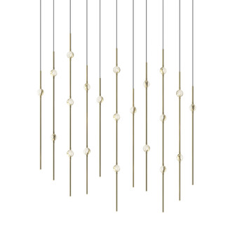Aries 36'' Rectangle LED Pendant w/20' Cords (107|2016.38C-J20)