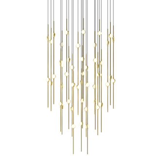 Aries 25'' Round LED Pendant w/20' Cords (107|2014.38W-J20)