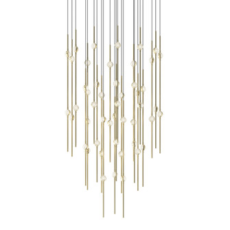 Aries 25'' Round LED Pendant (2700K) w/20' Cords (107|2014.38C-27-J20)