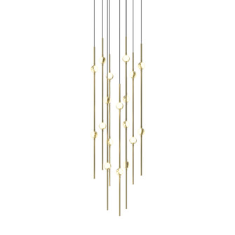 Aries 12'' Round LED Pendant (107|2012.38W)