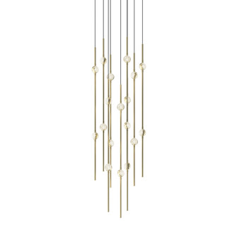 Aries 12'' Round LED Pendant w/20' Cords (107|2012.38C-J20)