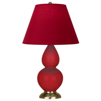 Ruby Red Small Double Gourd Accent Lamp (237|RR10R)