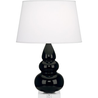 Obsidian Small Triple Gourd Accent Lamp (237|OS33X)