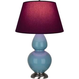 Steel Blue Double Gourd Table Lamp (237|OB22P)