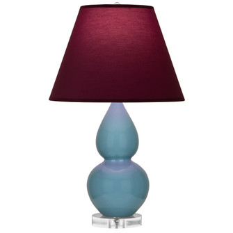 Steel Blue Small Double Gourd Accent Lamp (237|OB13P)