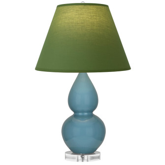 Steel Blue Small Double Gourd Accent Lamp (237|OB13G)