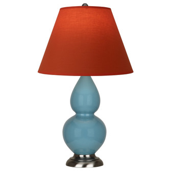 Steel Blue Small Double Gourd Accent Lamp (237|OB12T)
