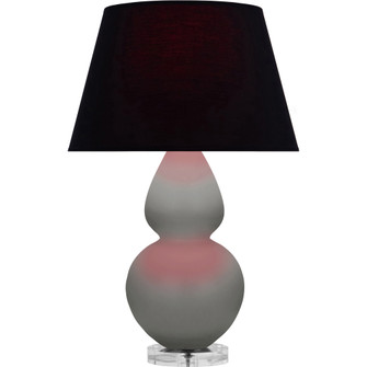 Matte Smokey Taupe Double Gourd Table Lamp (237|MST62K)