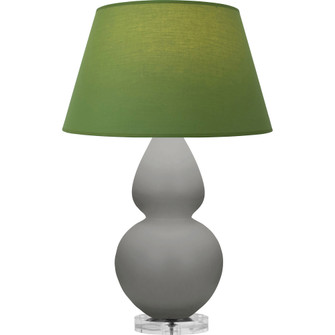 Matte Smokey Taupe Double Gourd Table Lamp (237|MST62G)